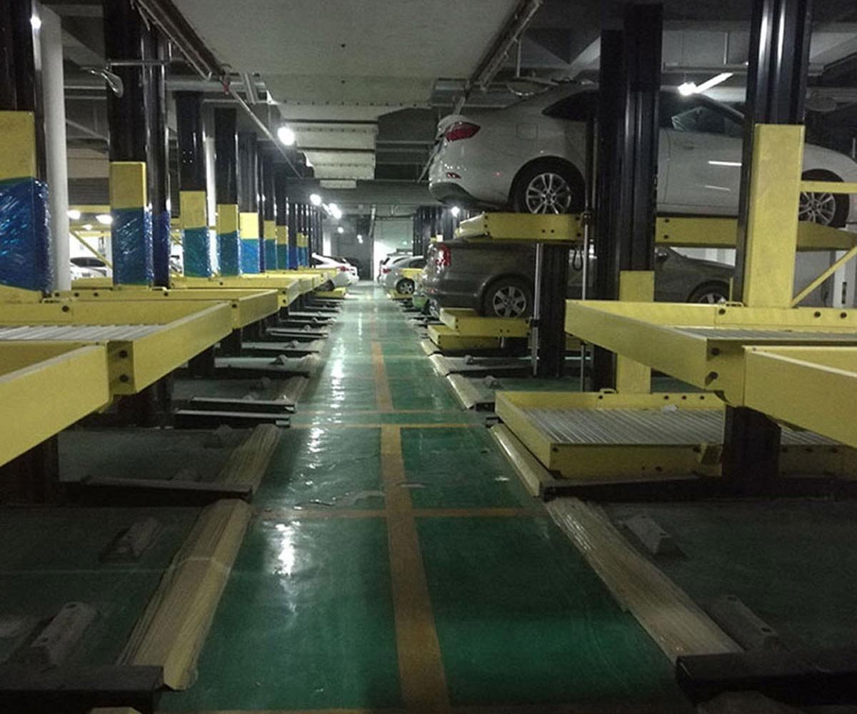 白玉兩柱機械車庫出租