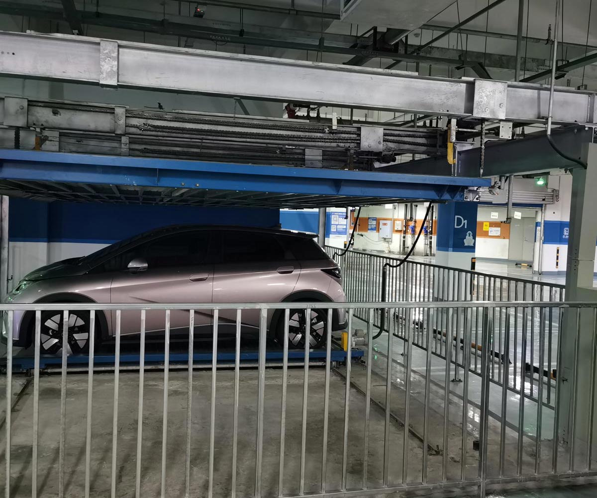 蘆山4柱機械立體車庫過規劃