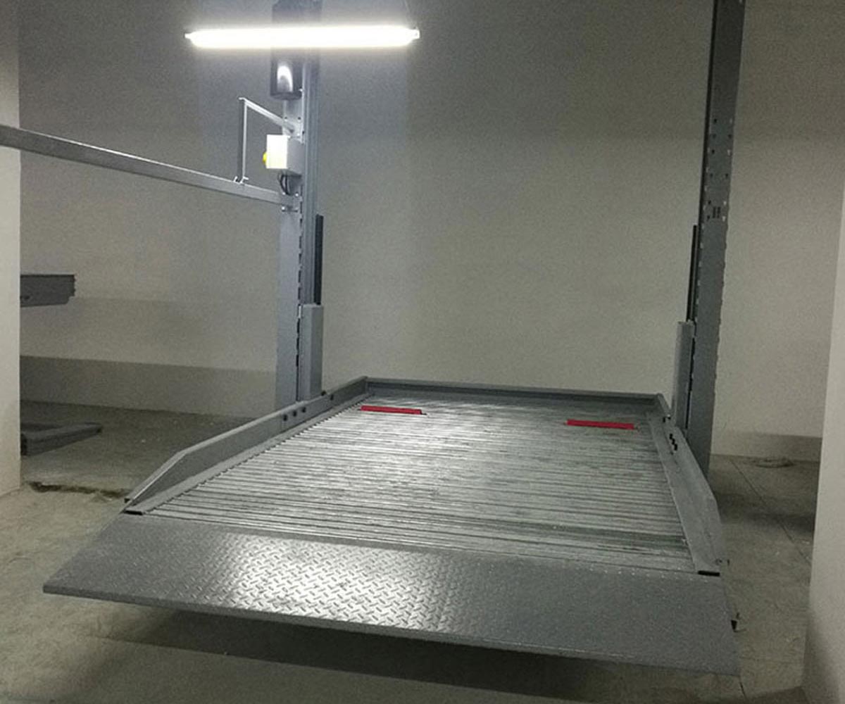 開江雙層機械車庫安裝