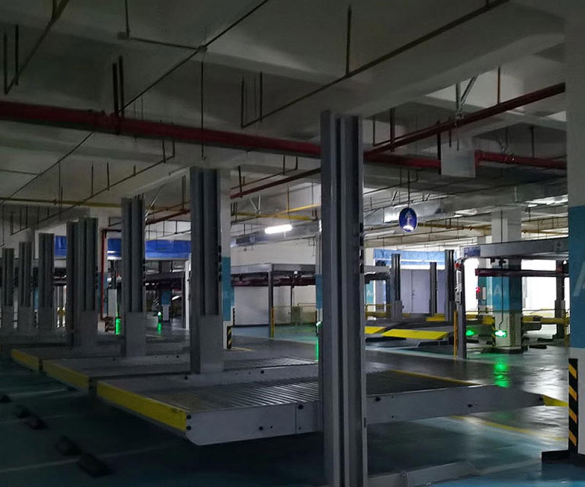 開江俯仰機械立體車庫二手